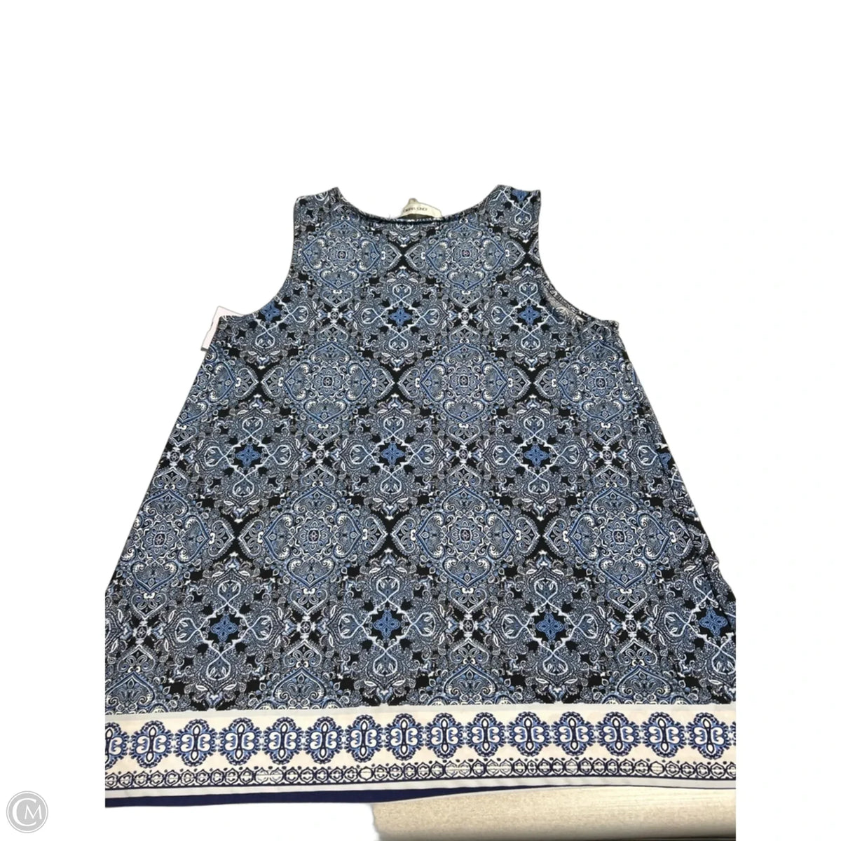 Tank Top By Jones Studio In Blue, Size: M