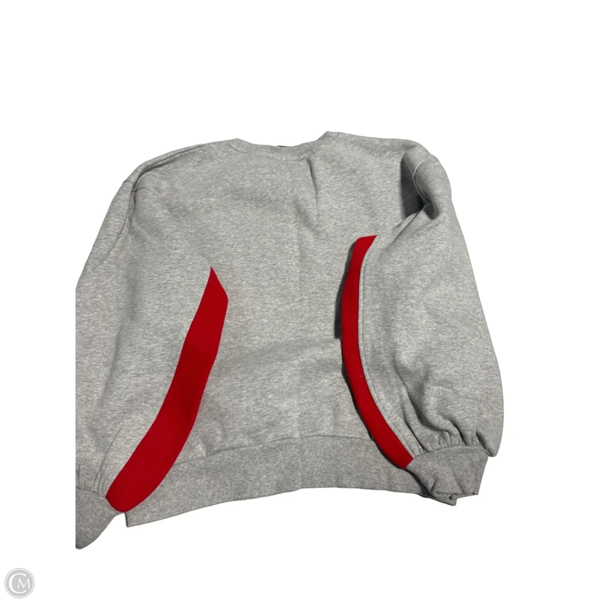 Top Long Sleeve By Nfl In Grey, Size: M