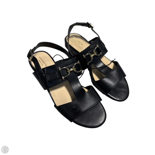 Shoes Flats By Liz Claiborne In Black, Size: 9.5