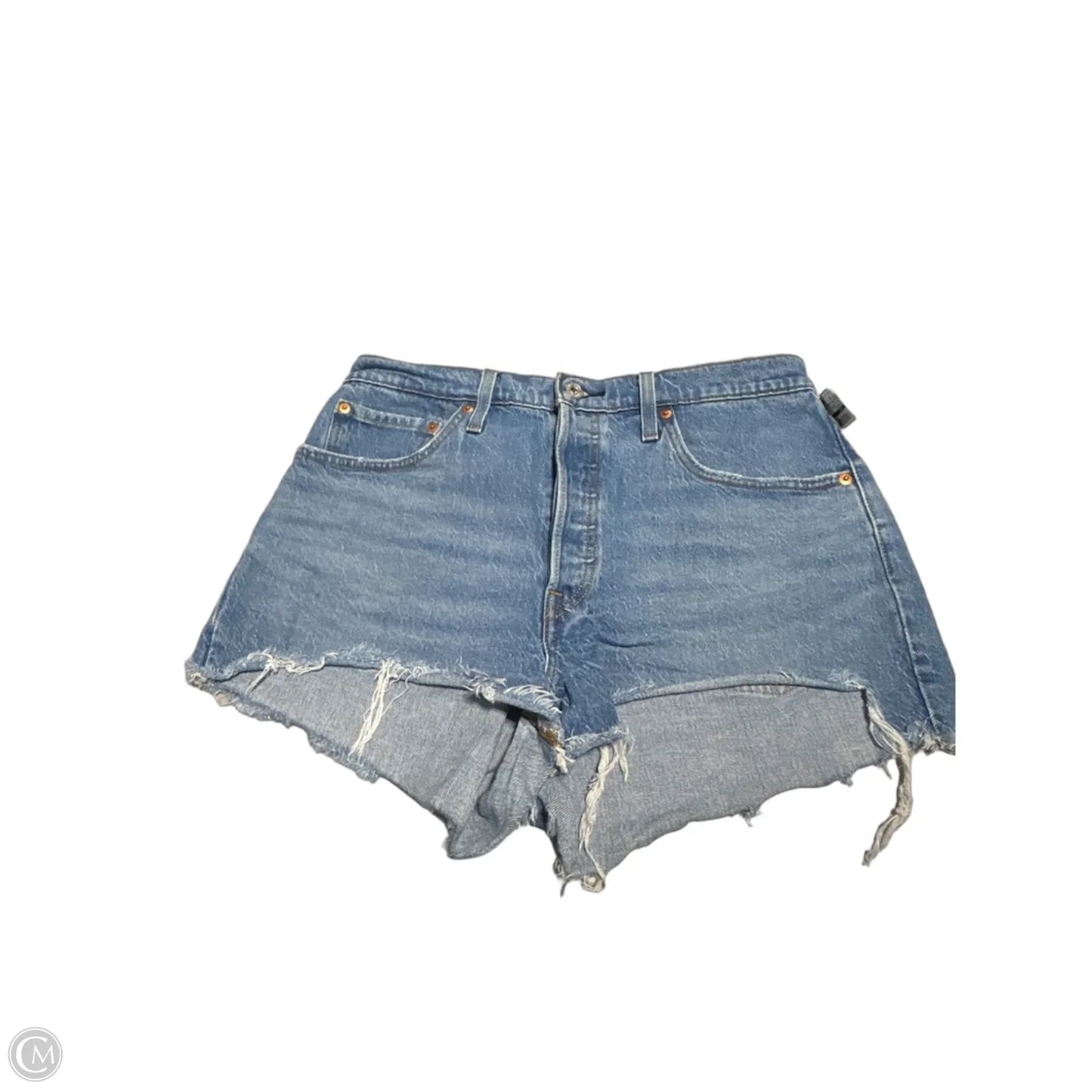Shorts By Levis In Blue Denim, Size: 12