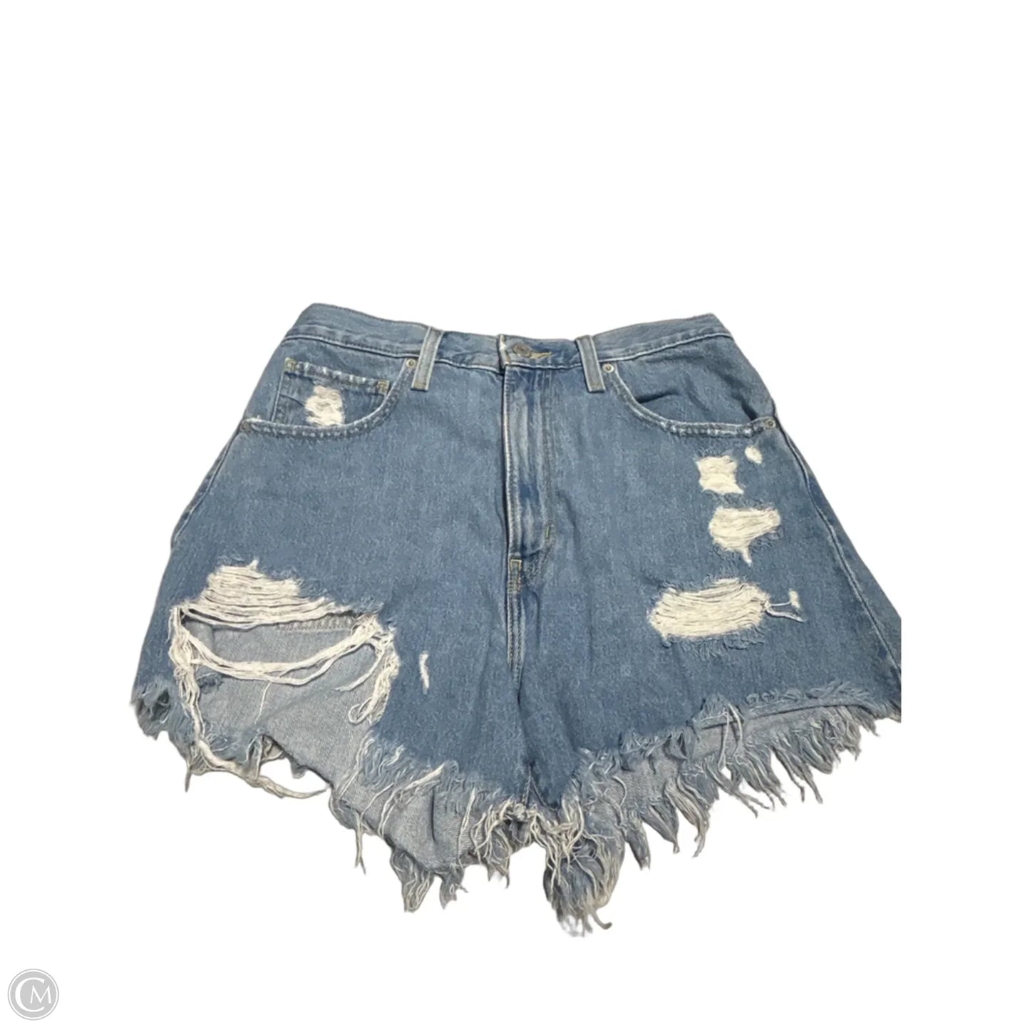 Shorts By Levis In Blue Denim, Size: 10