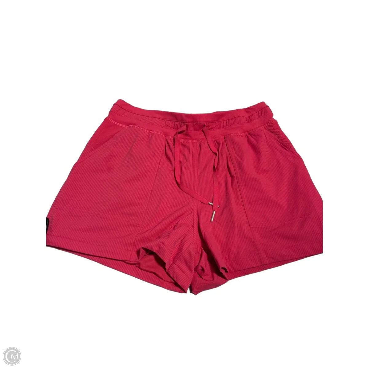 Athletic Shorts By Lululemon In Pink, Size: 8