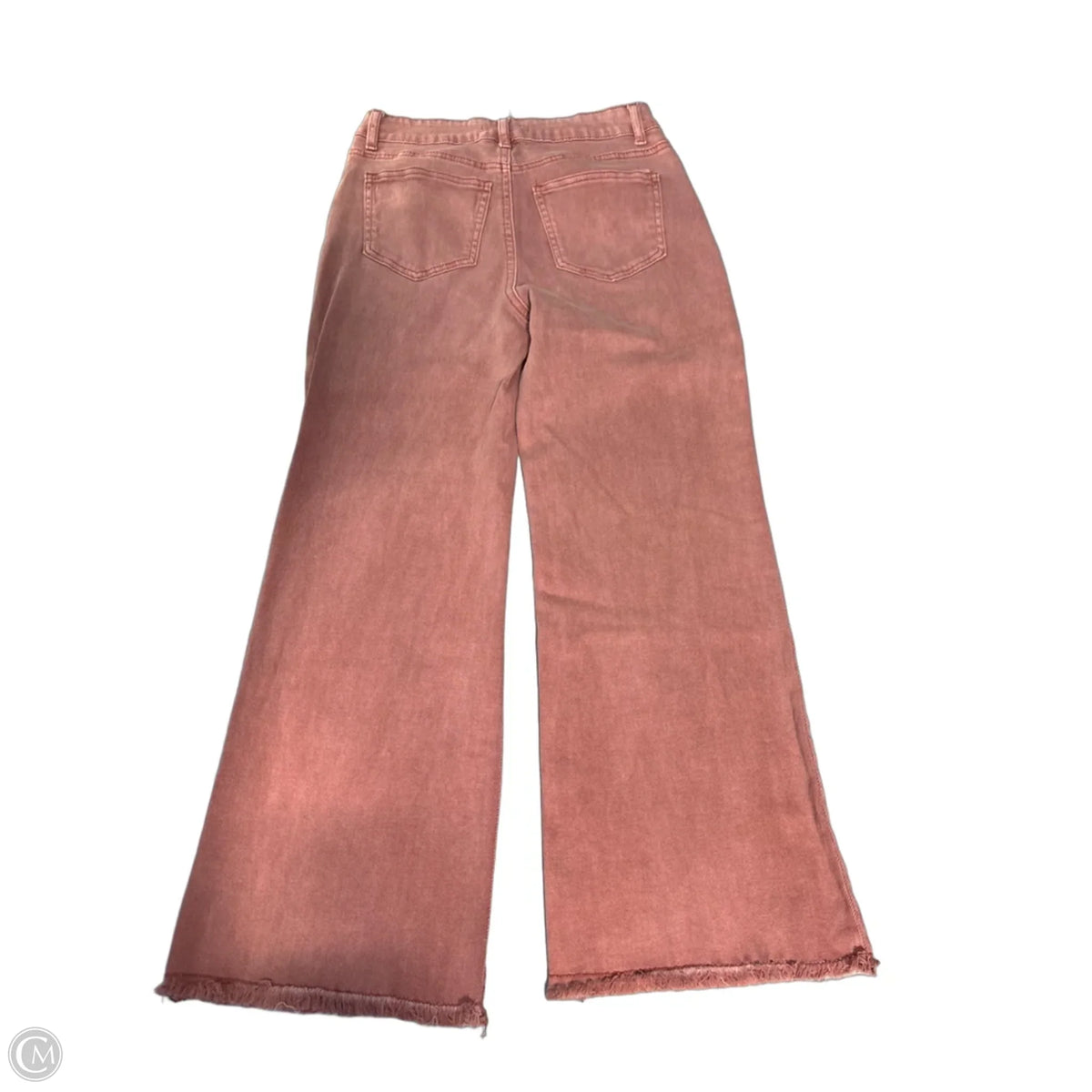Jeans Flared By Zenana In Pink, Size: 4
