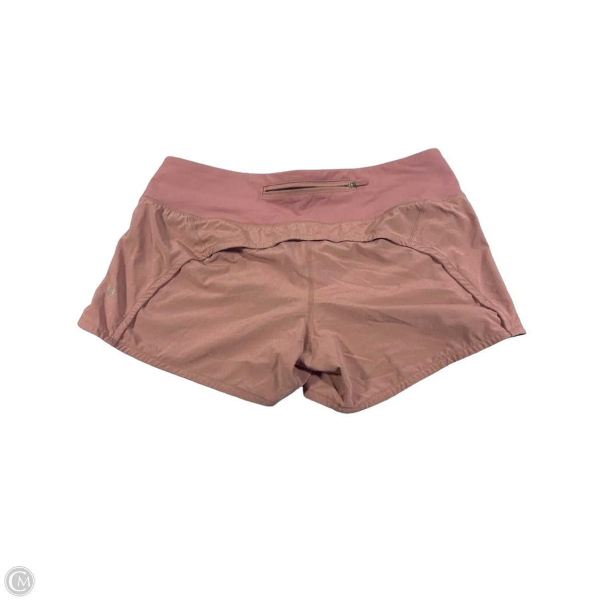 Athletic Shorts By Lululemon In Pink, Size: 8