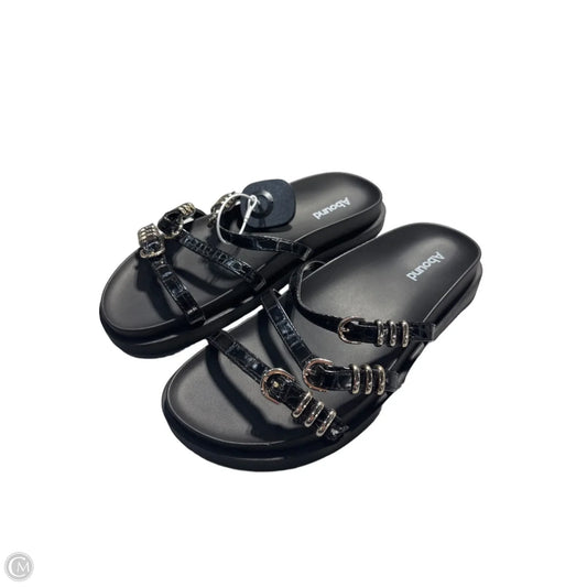 Sandals Flats By Abound In Black, Size: 8