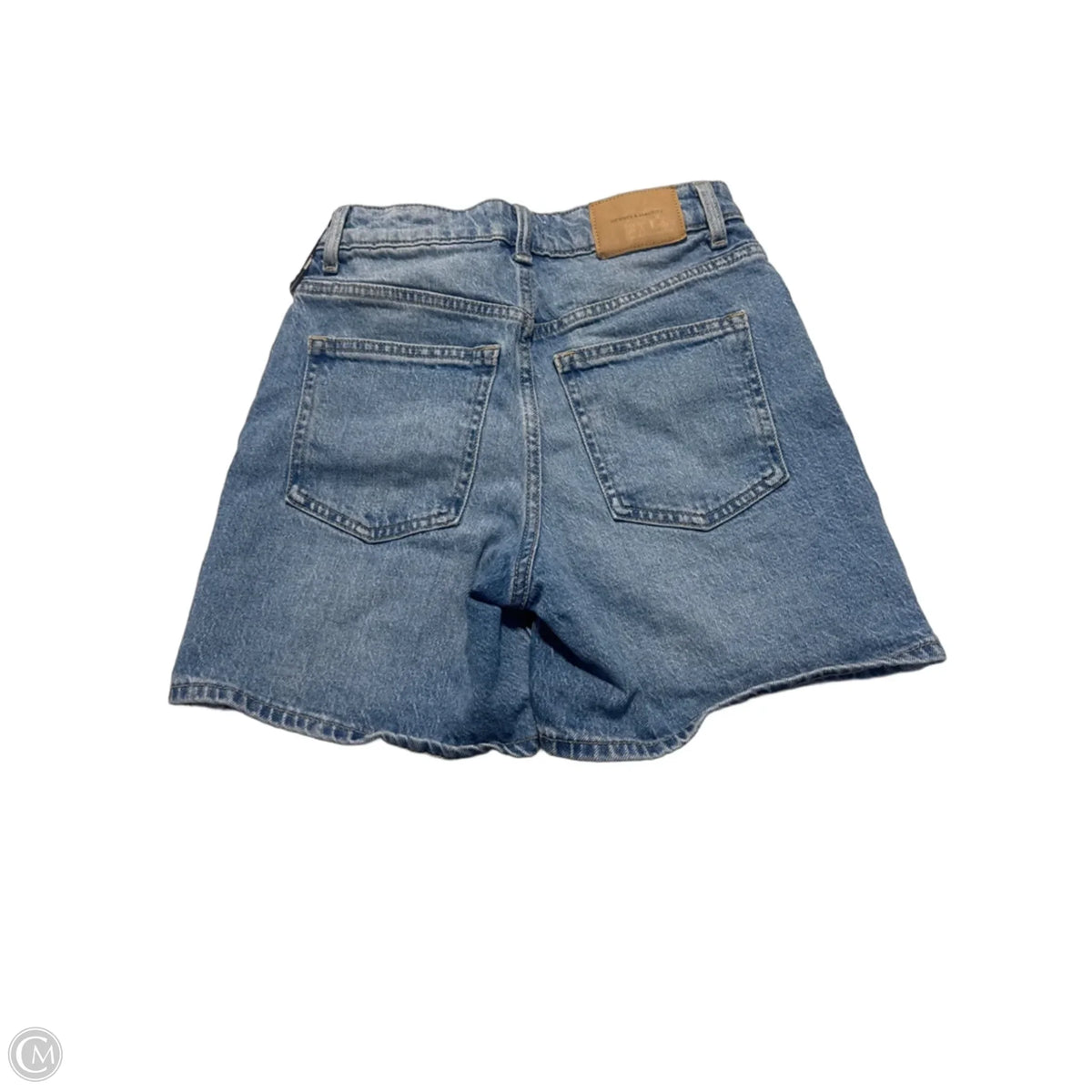 Shorts By H&m In Blue Denim, Size: 2