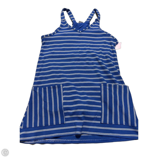 Dress Casual Short By Sundry In Blue & White, Size: M