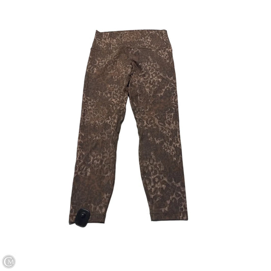 Athletic Leggings By Lululemon In Brown, Size: 10