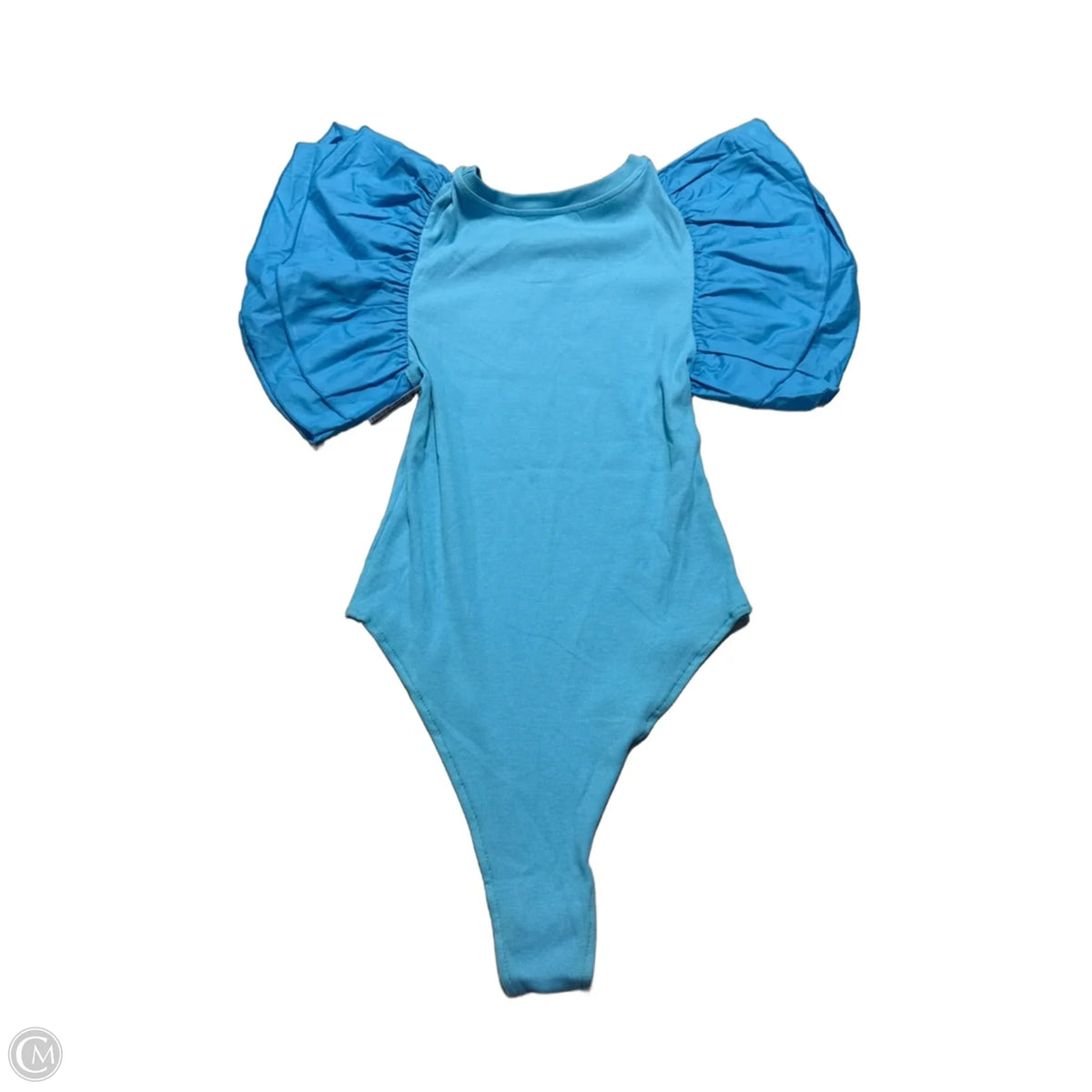 Top Short Sleeve By Anniewear In Blue, Size: L