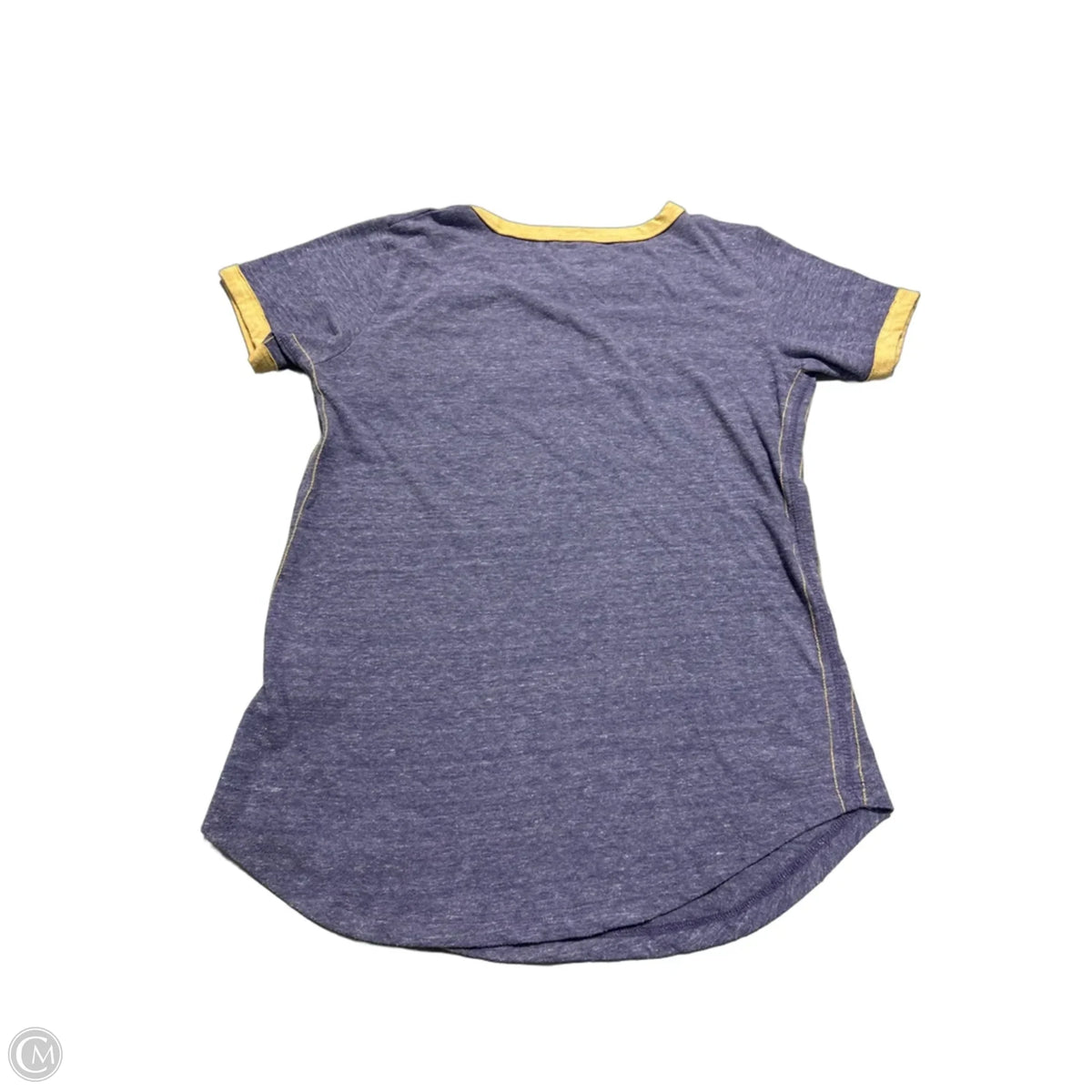 Top Short Sleeve By Nfl In Purple, Size: M