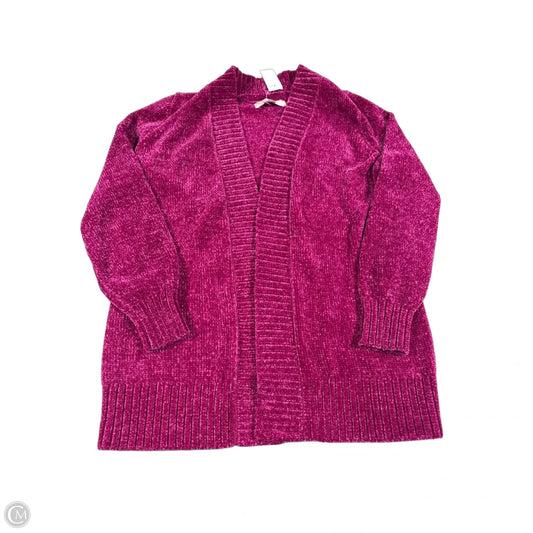 Cardigan By Loft In Pink, Size: S