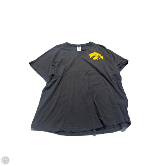 Top Short Sleeve By Cmc In Black, Size: L