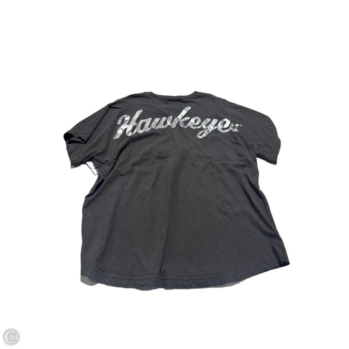 Top Short Sleeve By Cmc In Black, Size: L
