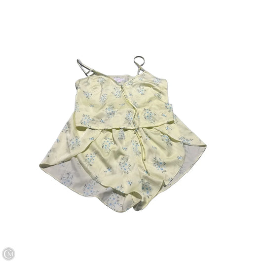 Top 2pc Sleeveless By Colsie In Yellow, Size: S