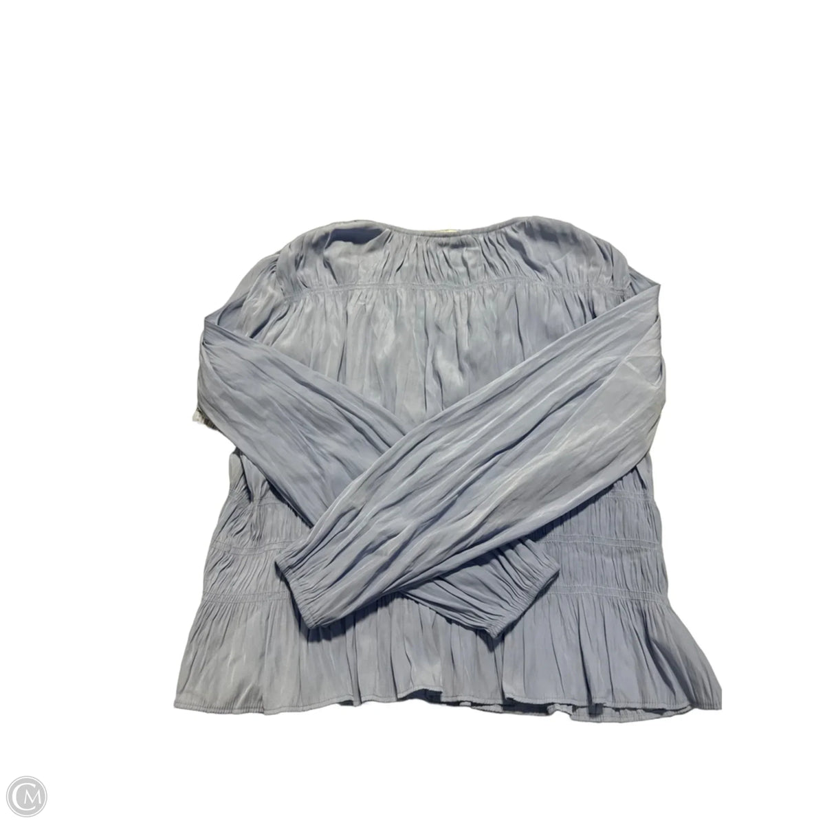 Top Long Sleeve By Universal Thread In Blue, Size: L