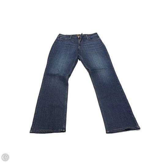 Jeans Straight By Lee In Blue Denim, Size: 14l