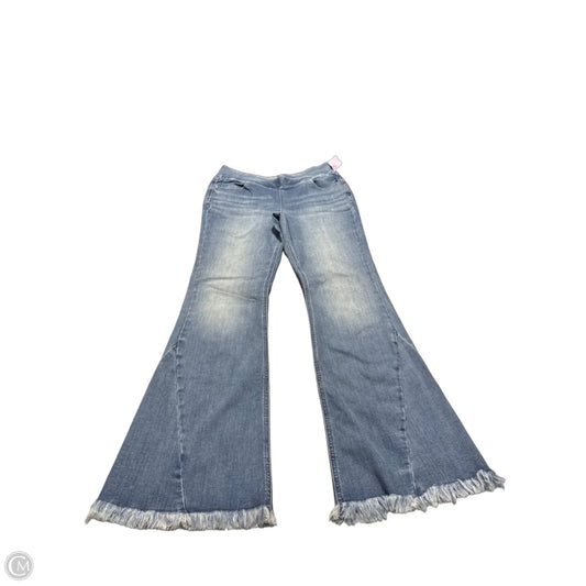 Jeans Flared By Maurices In Blue Denim, Size: 10