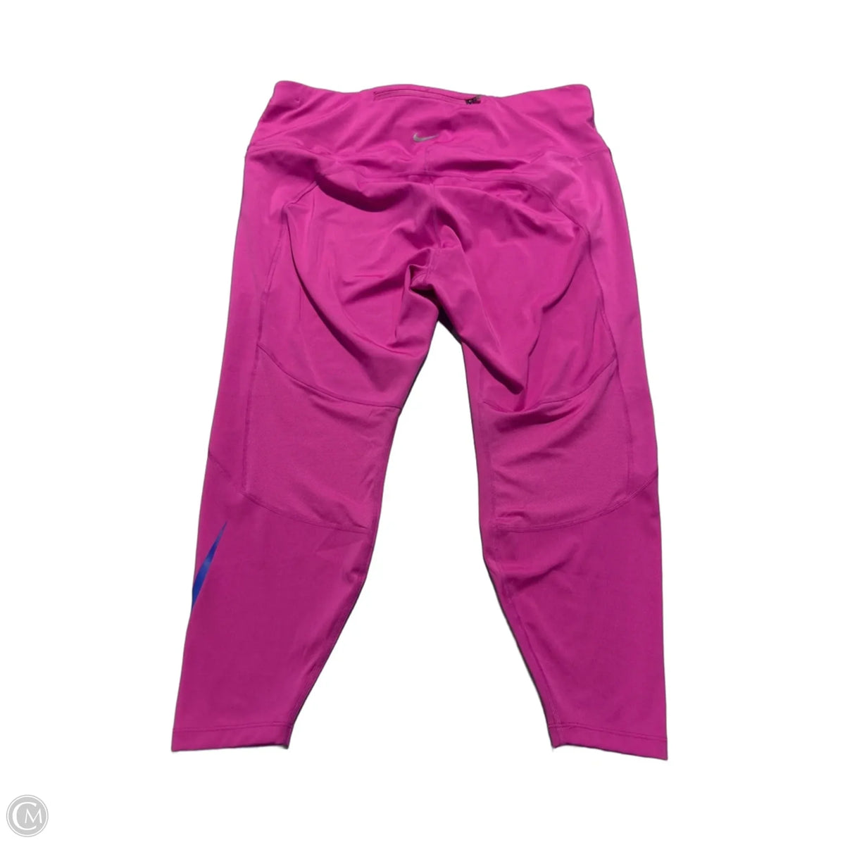 Athletic Leggings By Nike In Pink, Size: 1x