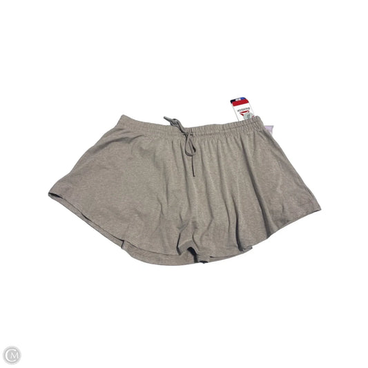 Athletic Skort By Reebok In Brown, Size: Xl