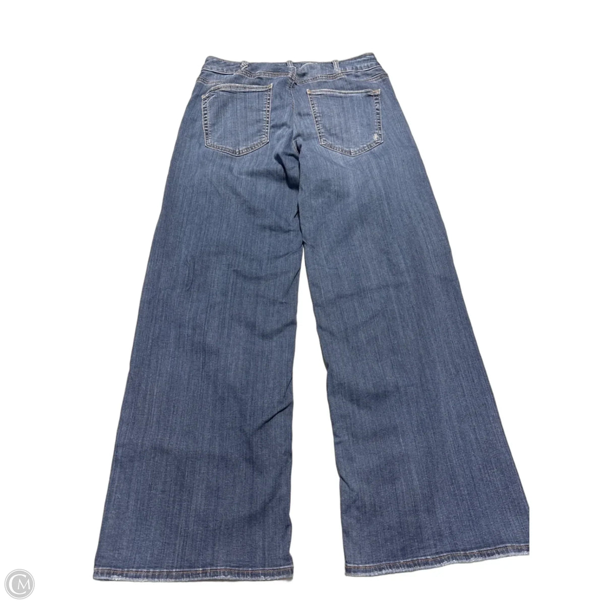 Jeans Boot Cut By Silver In Blue Denim, Size: 14
