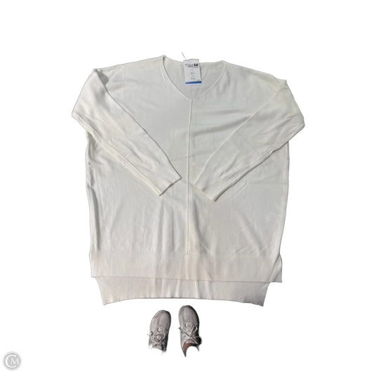 Top Long Sleeve By Cmc In Cream, Size: M