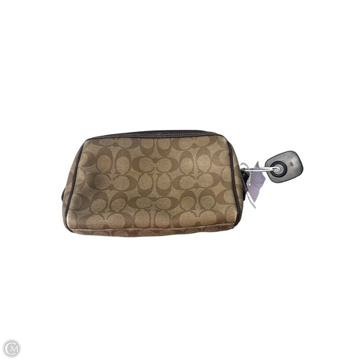 Makeup Bag Designer By Coach, Size: Medium