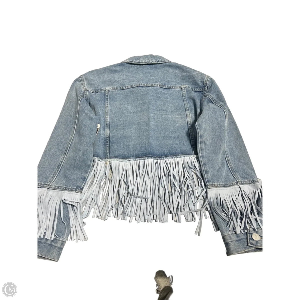 Jacket Denim By Cmc In Blue Denim, Size: M