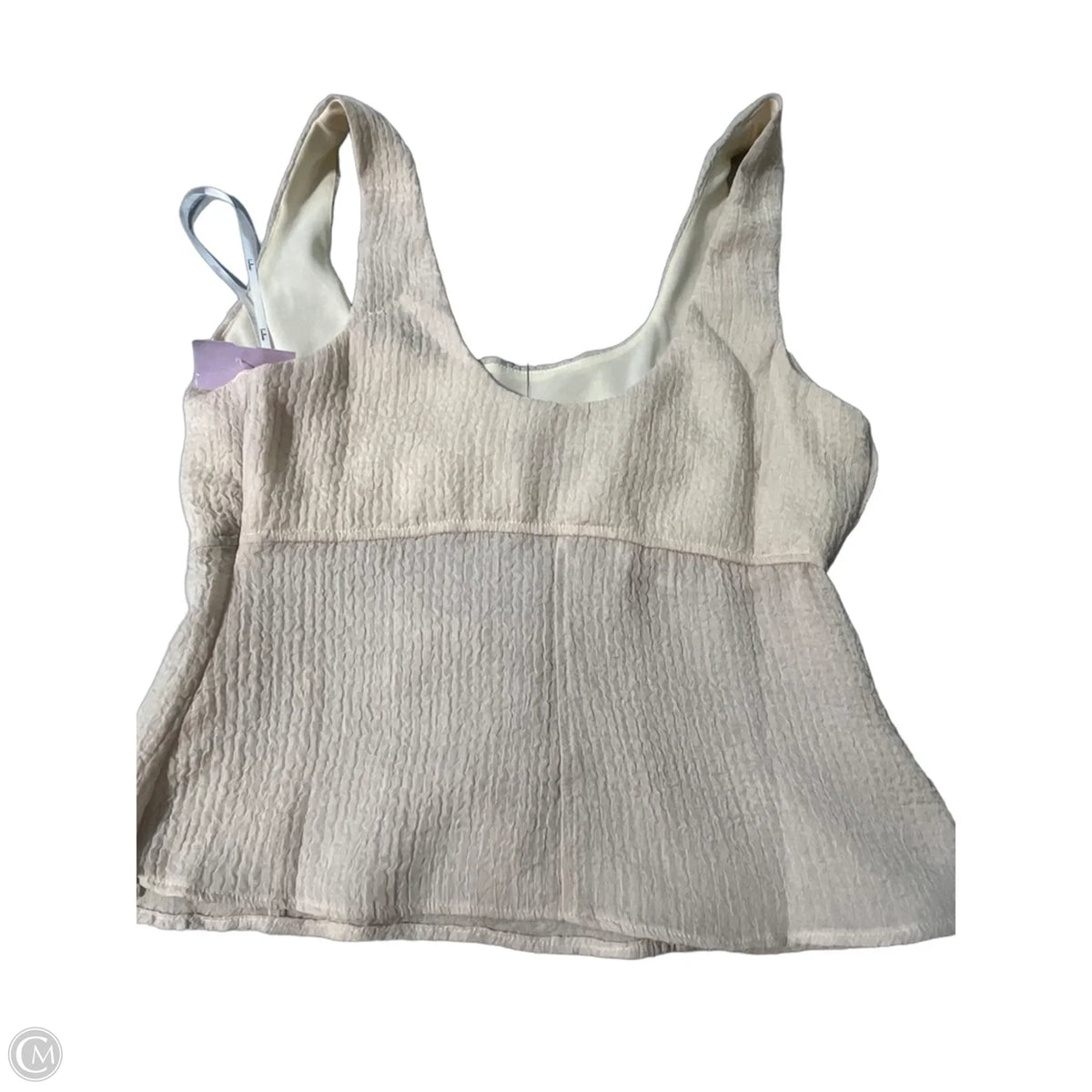 Tank Top By Lulus In Beige, Size: M