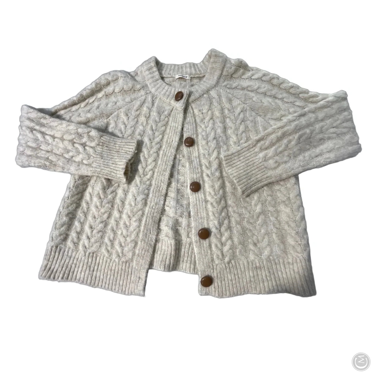 Sweater By Sunday Up In Tan, Size: S