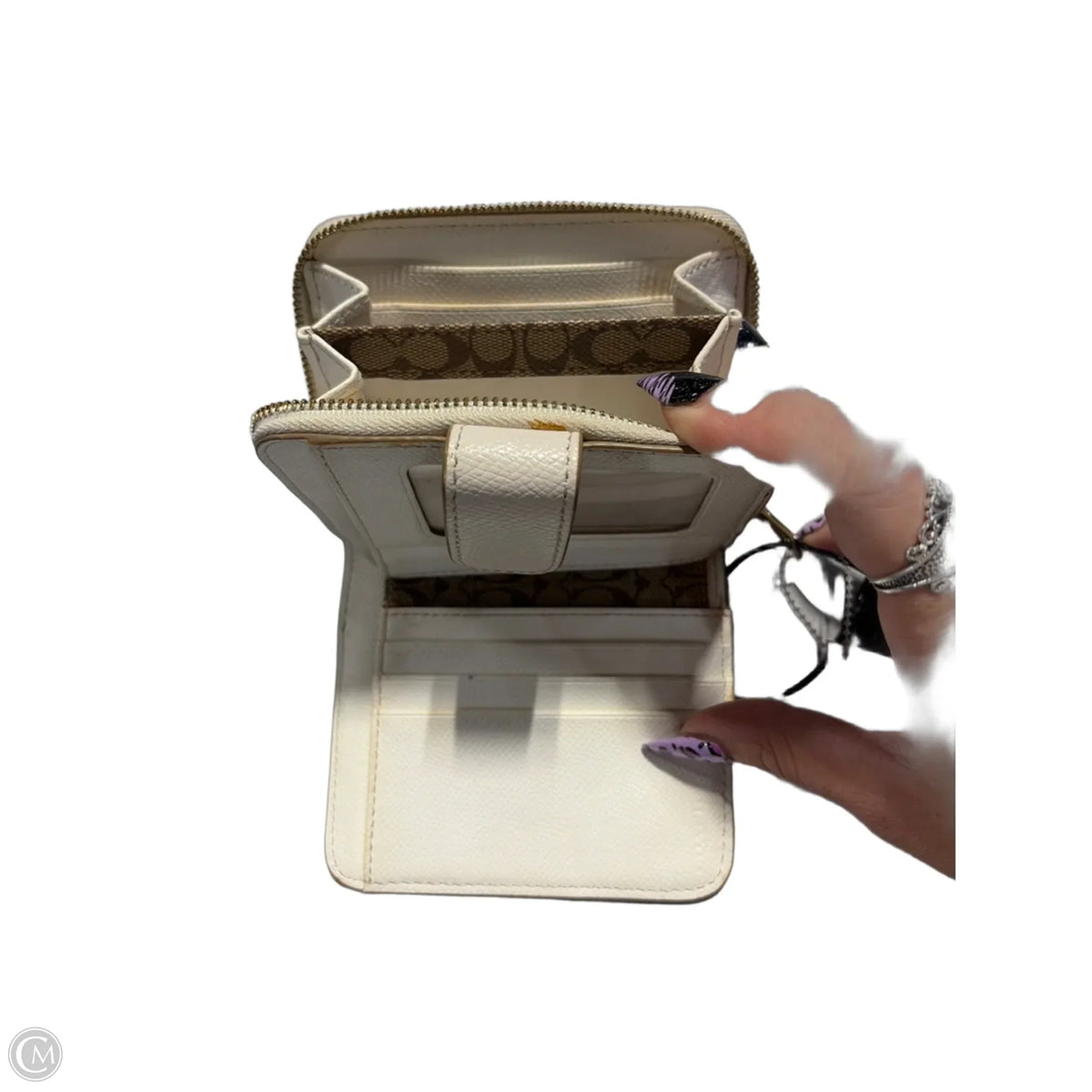 Wallet Designer By Coach, Size: Small