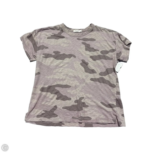 Top Short Sleeve By Rag And Bone In Camouflage Print, Size: S
