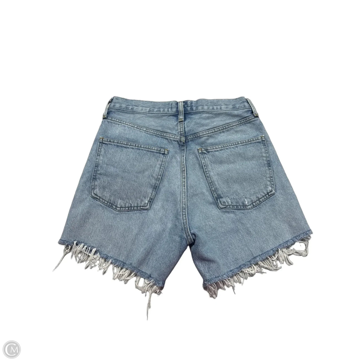 Shorts Designer By Agolde In Blue Denim, Size: 4