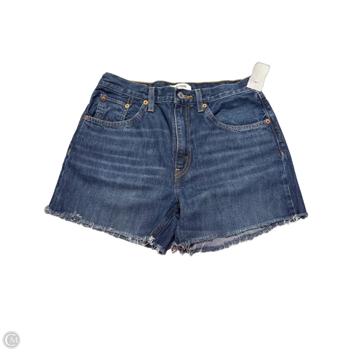 Shorts By Re/done In Blue Denim, Size: 2