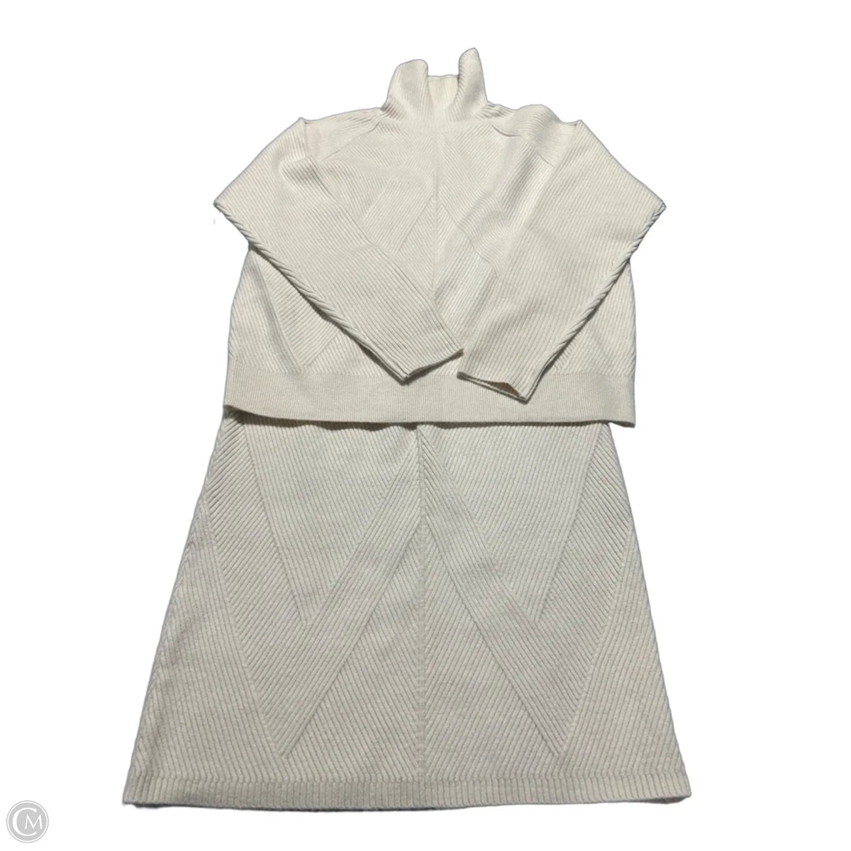 Skirt Set 2pc By Cme In Tan, Size: L