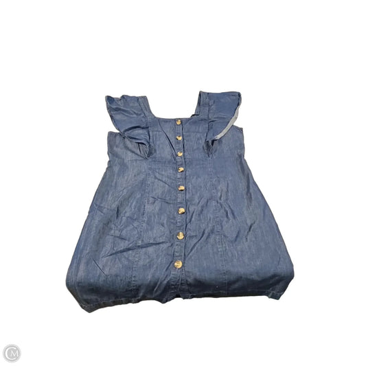 Dress Casual Short By Ana In Blue, Size: L