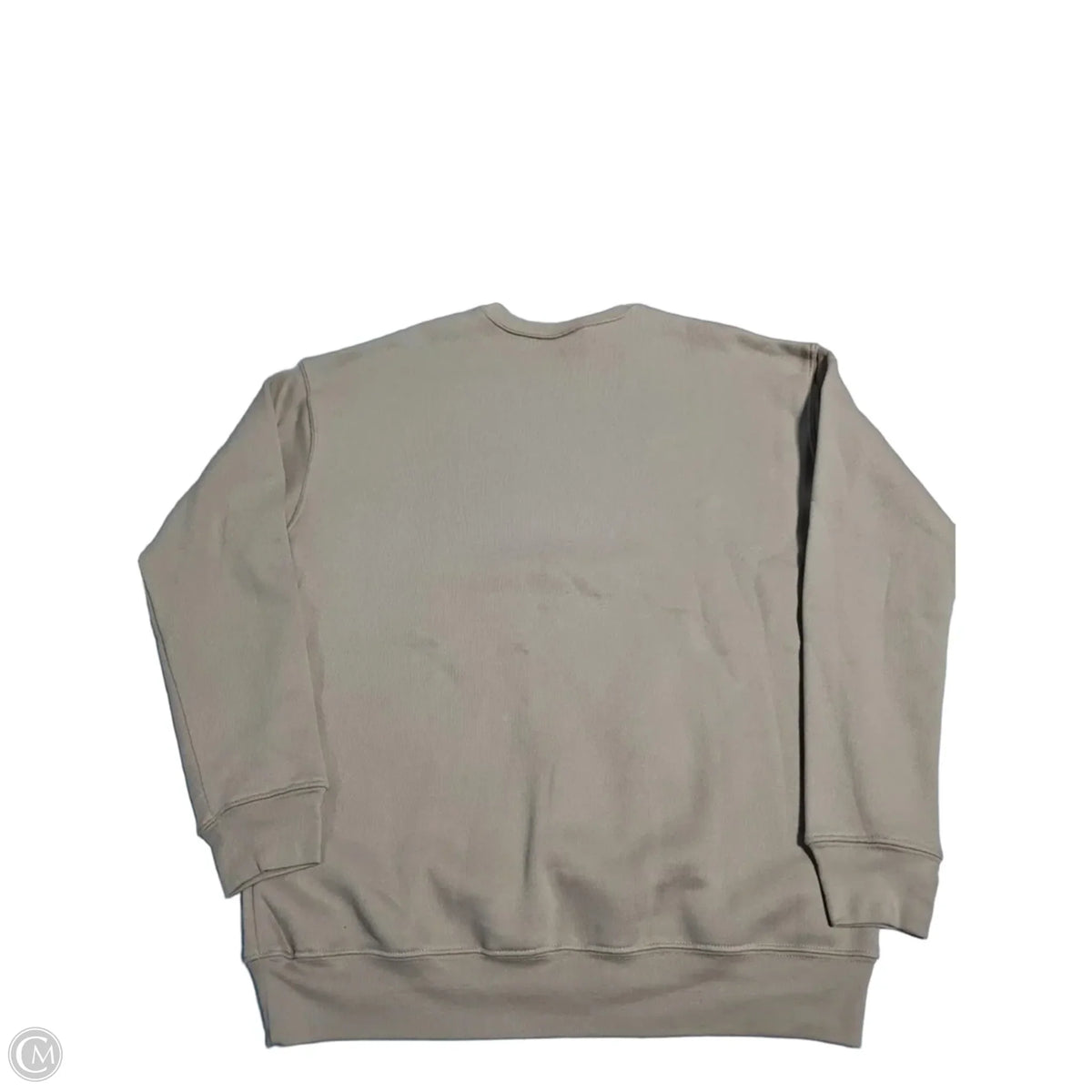 Top Long Sleeve By Cmc In Tan, Size: M