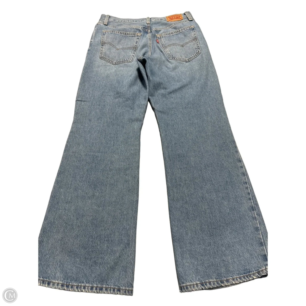 Jeans Boot Cut By Levis In Blue Denim, Size: 4