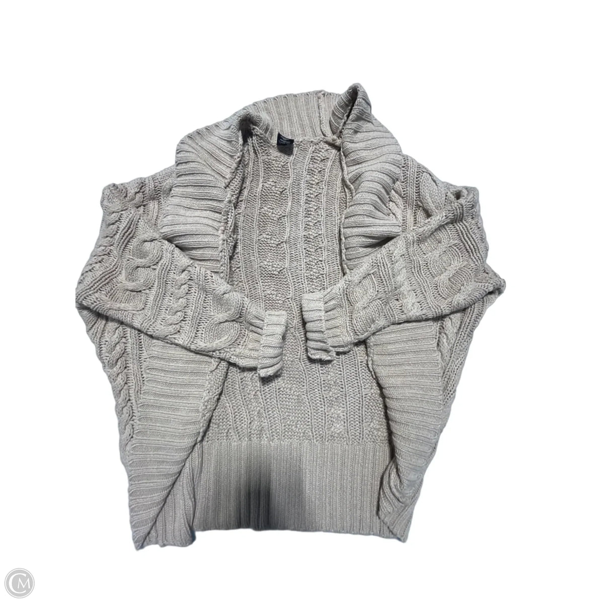Cardigan By Cozy In Tan, Size: M