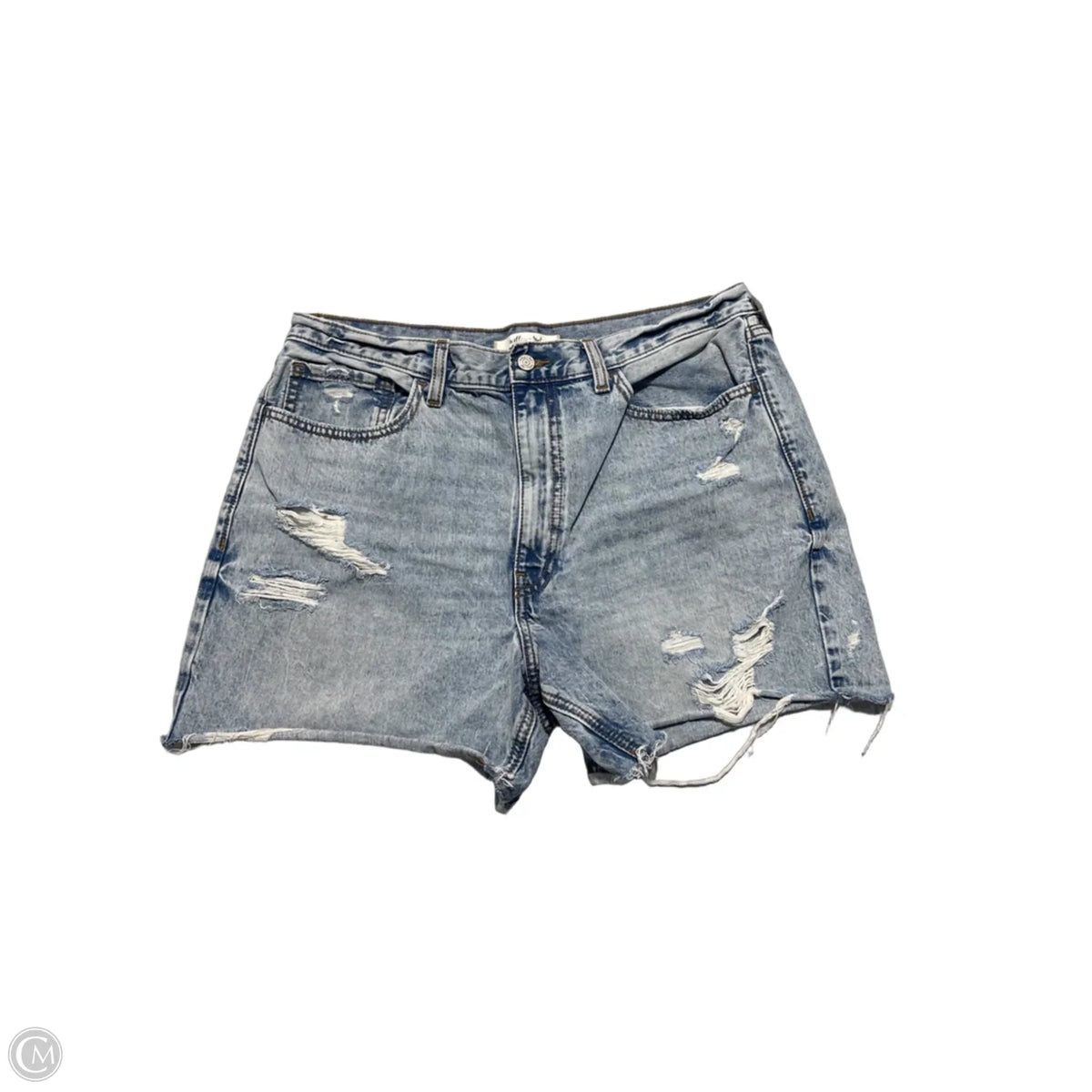 Shorts By Willow & Root In Blue Denim, Size: 16