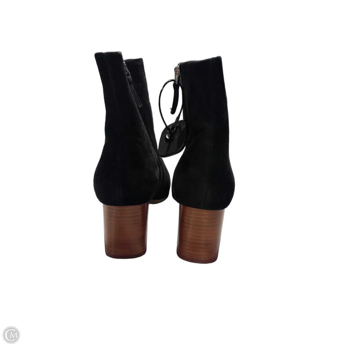 Boots Ankle Heels By Aerosoles In Black, Size: 9