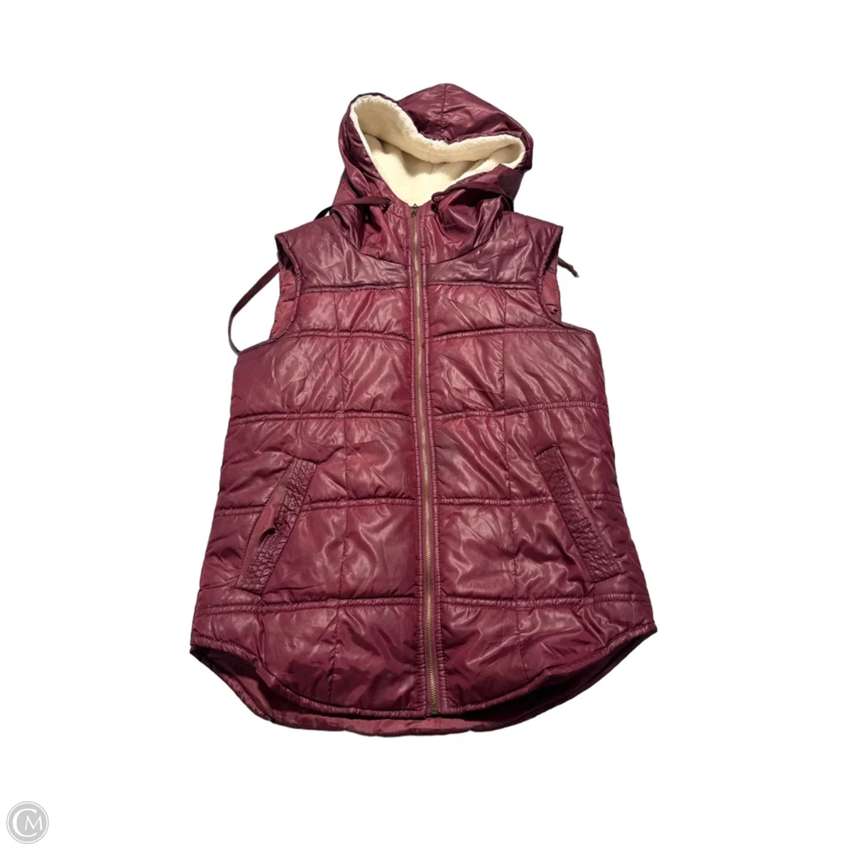 Vest Other By Self Esteem In Maroon, Size: S