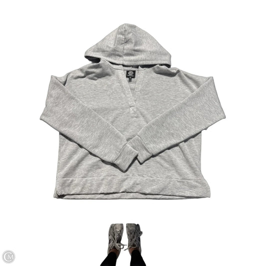 Top Long Sleeve By Bobeau In Grey, Size: M