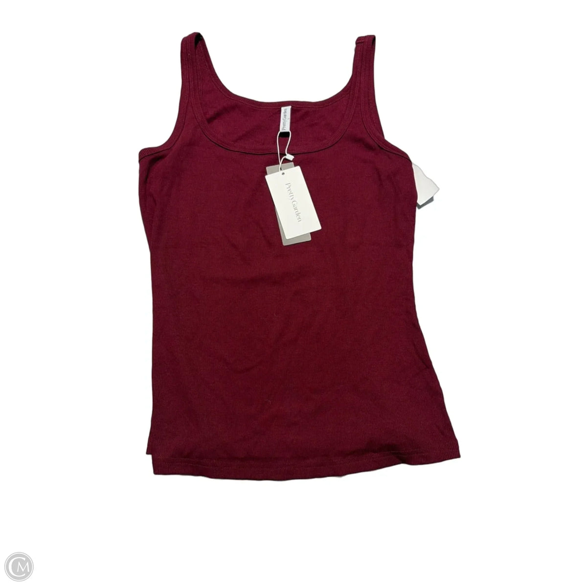 Tank Top By Prettygarden In Maroon, Size: L
