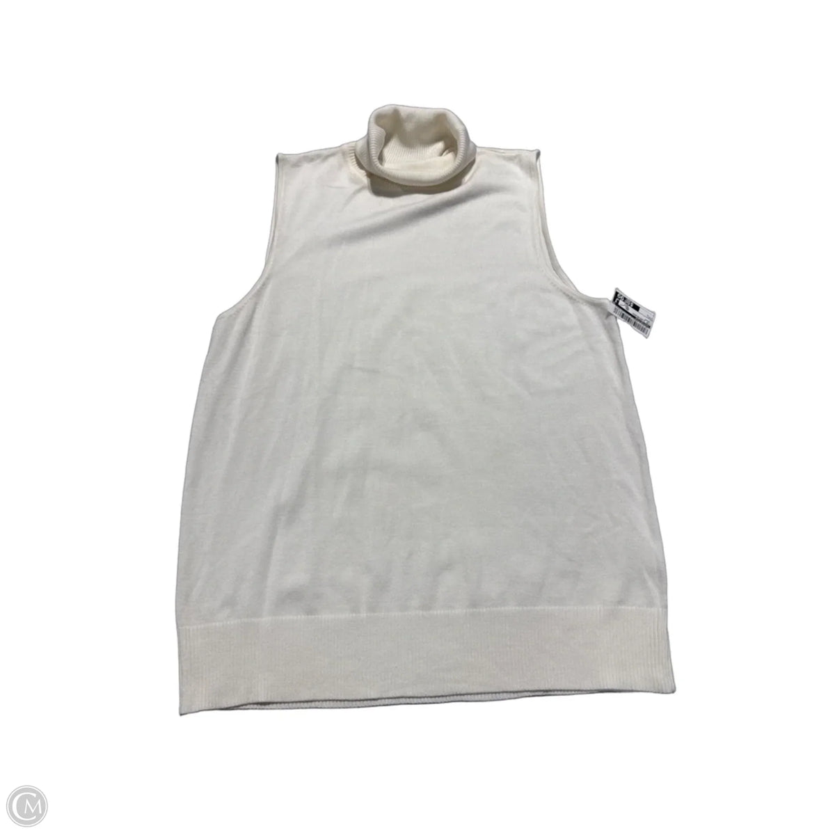 Top Sleeveless By Northstyle In Cream, Size: L