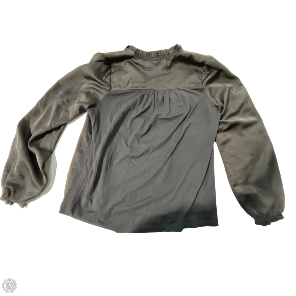 Top Long Sleeve By Loft In Black, Size: S