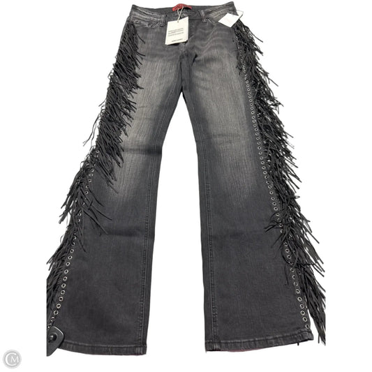 Jeans Flared By Cma In Black, Size: 6
