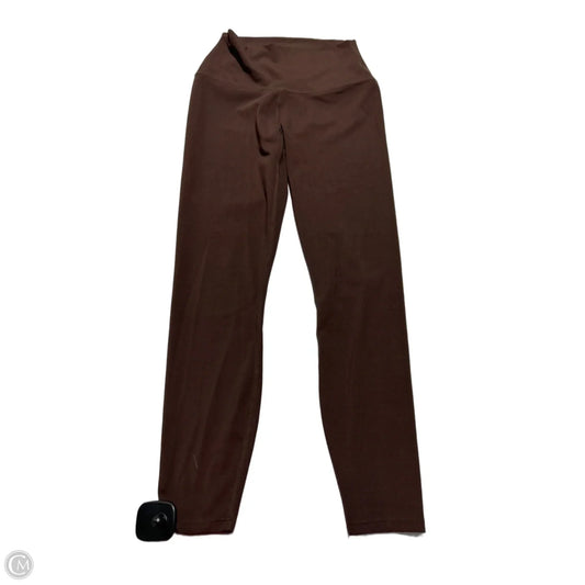Athletic Leggings By Varley In Brown, Size: S