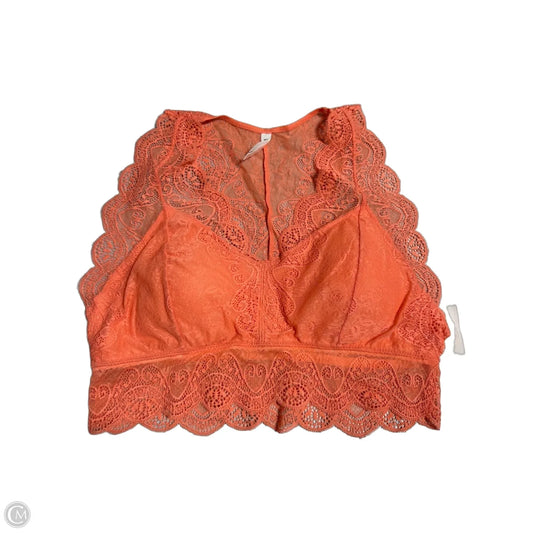 Bralette By Zenana Outfitters In Coral, Size: Xl