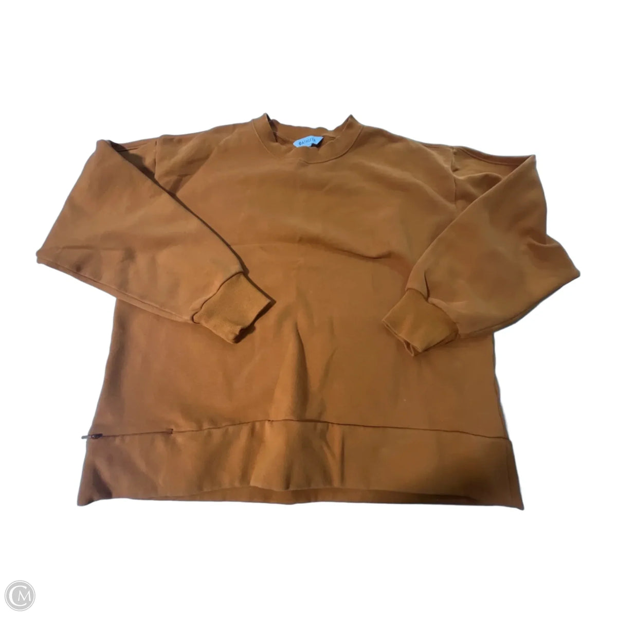 Athletic Sweatshirt Collar By Athleta In Orange, Size: M