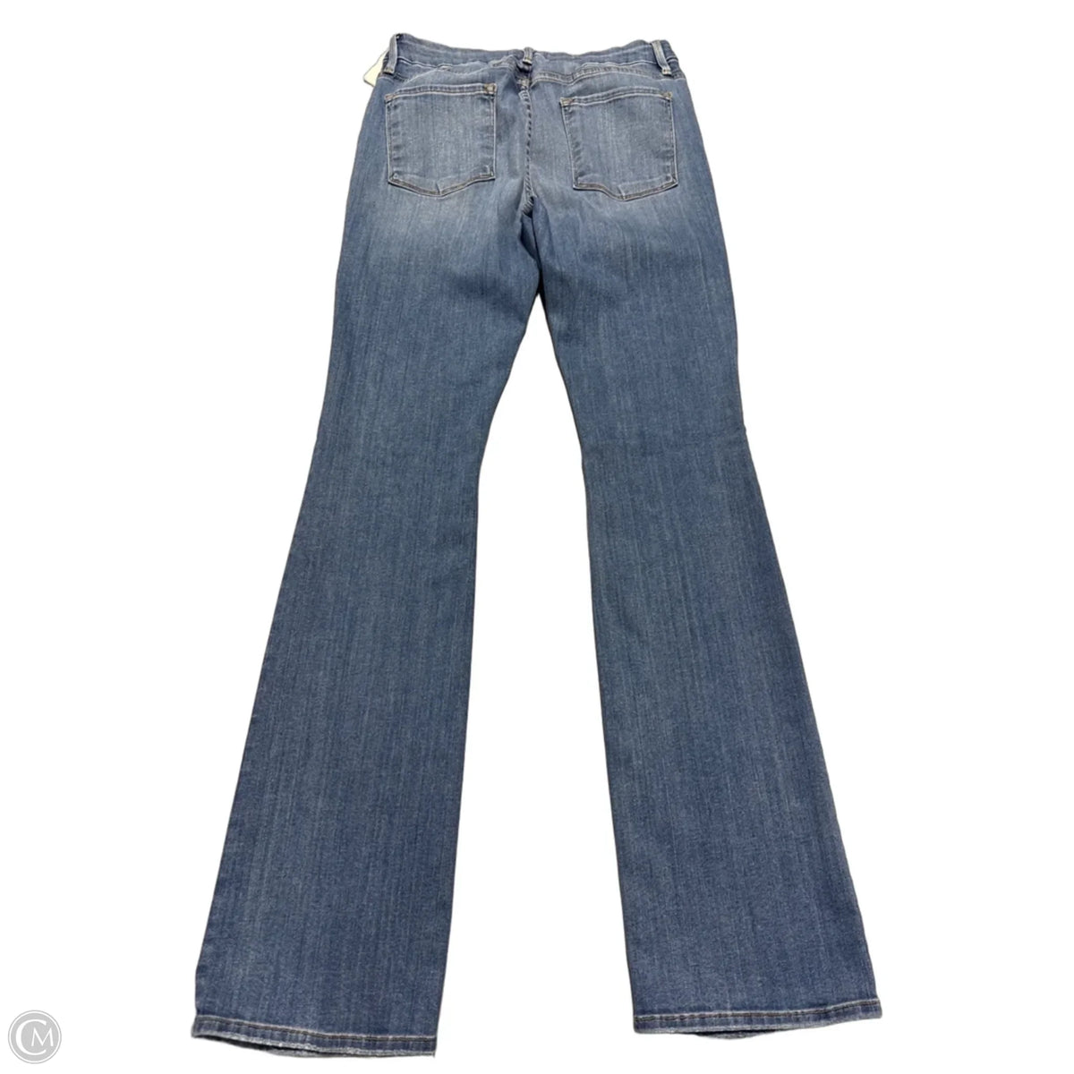Jeans Boot Cut By Frame In Blue Denim, Size: 8
